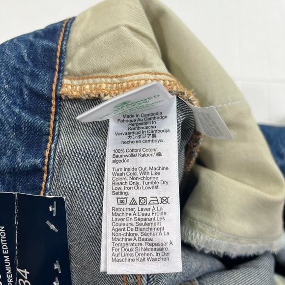 NWT J. Crew Premium Edition Slim Boyfriend Jean size 34 in Vintage Wash - Picture 7 of 9